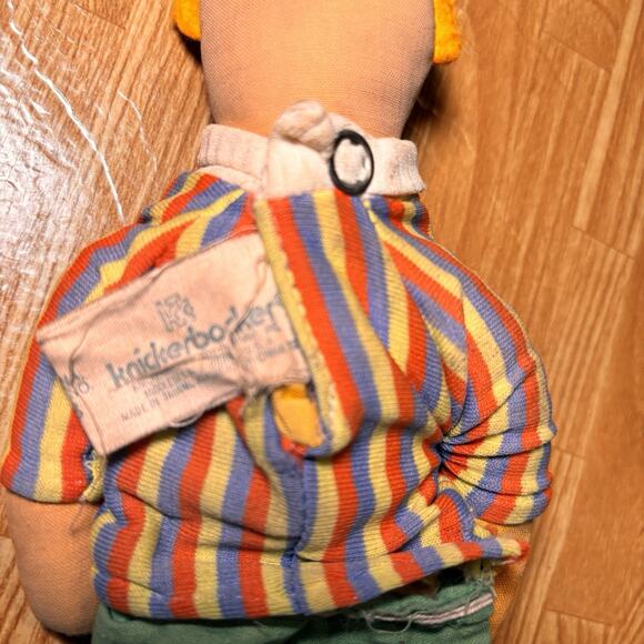 Vintage 1970s Knickerbocker Ernie Sesame Street Plush Doll - Picture 4 of 4